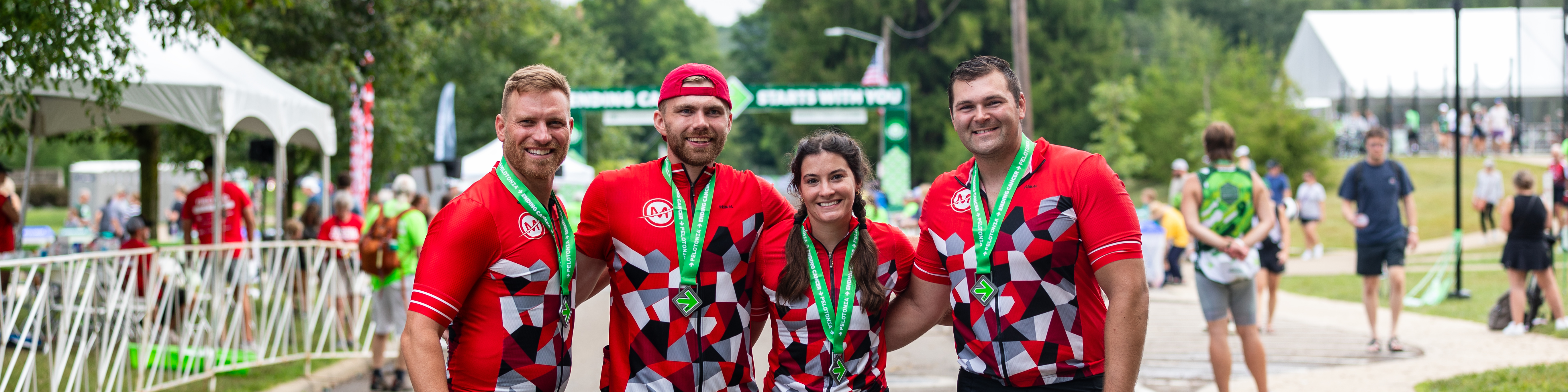 MAXtech Pelotonia team